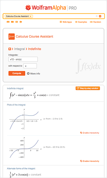 Calculus Course Assistant